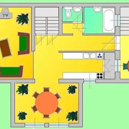 Grosszuegige Mit Garten Und Terrasse *